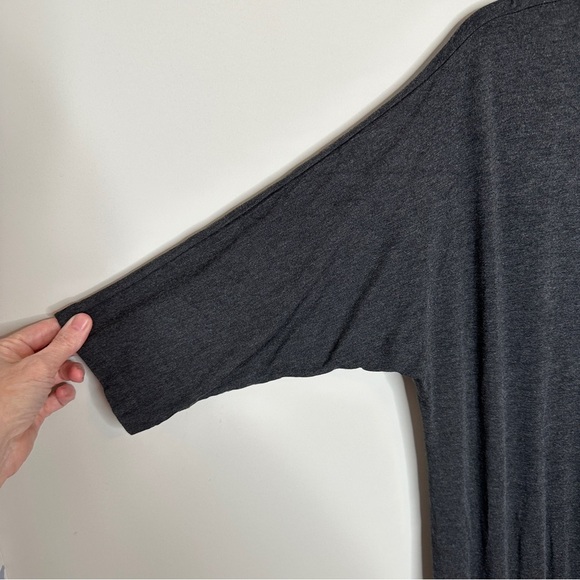 Soft Surroundings Gray Toujours Jumpsuit Modal Jersey Knit  SOFT XL NWOT Neutral - Picture 9 of 16